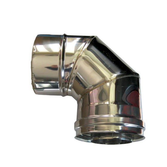 ΑΝΟΞΕΙΔΩΤΗ ΓΩΝΙΑΚΗ ΚΑΜΙΝΑΔΑ ΔΙΠΛΟΥ ΤΟΙΧΩΜΑΤΟΣ 90° 